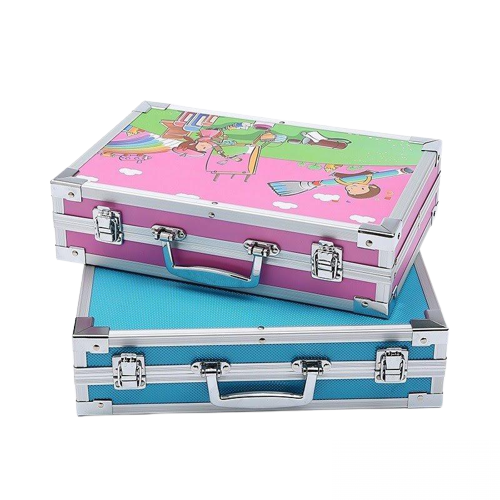 Kofer set sa bojicama i flomasterima metalni