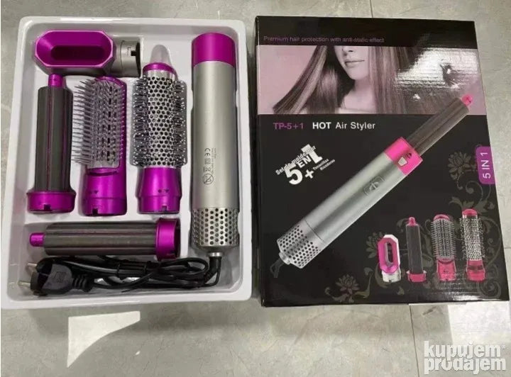 Stajler za kosu 5 u 1