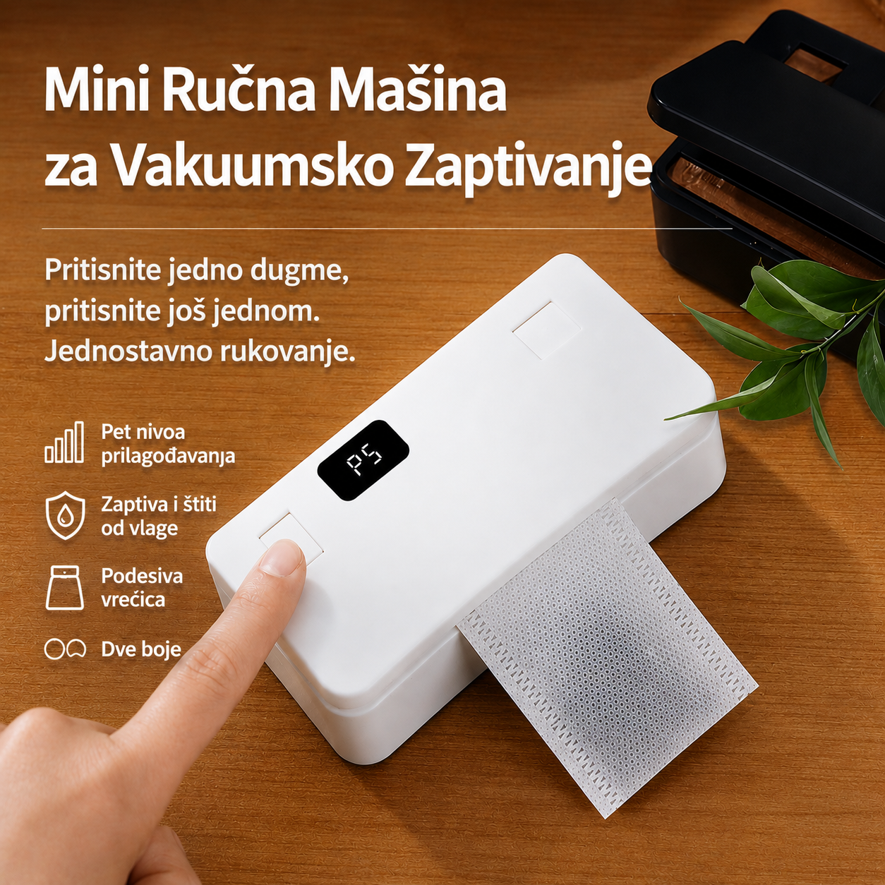 Mini Ručna Mašina za Vakumsko Zaptivanje