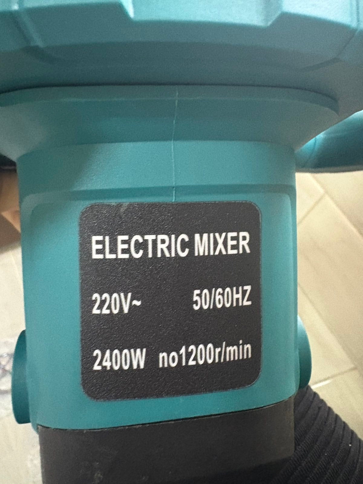 🔧 Električna Miješalica za Malter, Ljepilo i Boje – 2400W