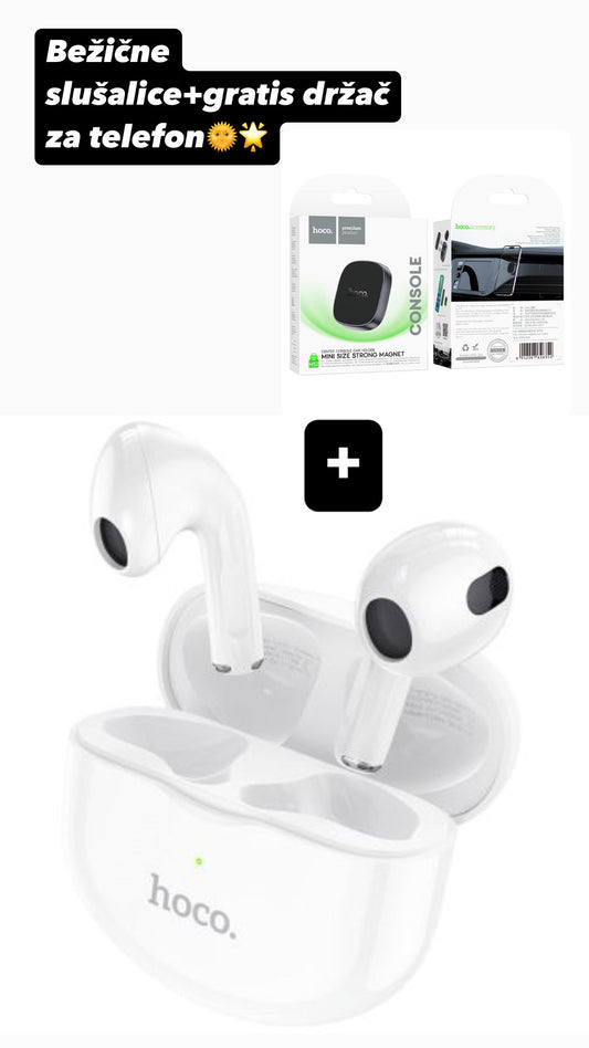 Bežične slušalice+GRATIS auto držač telefona