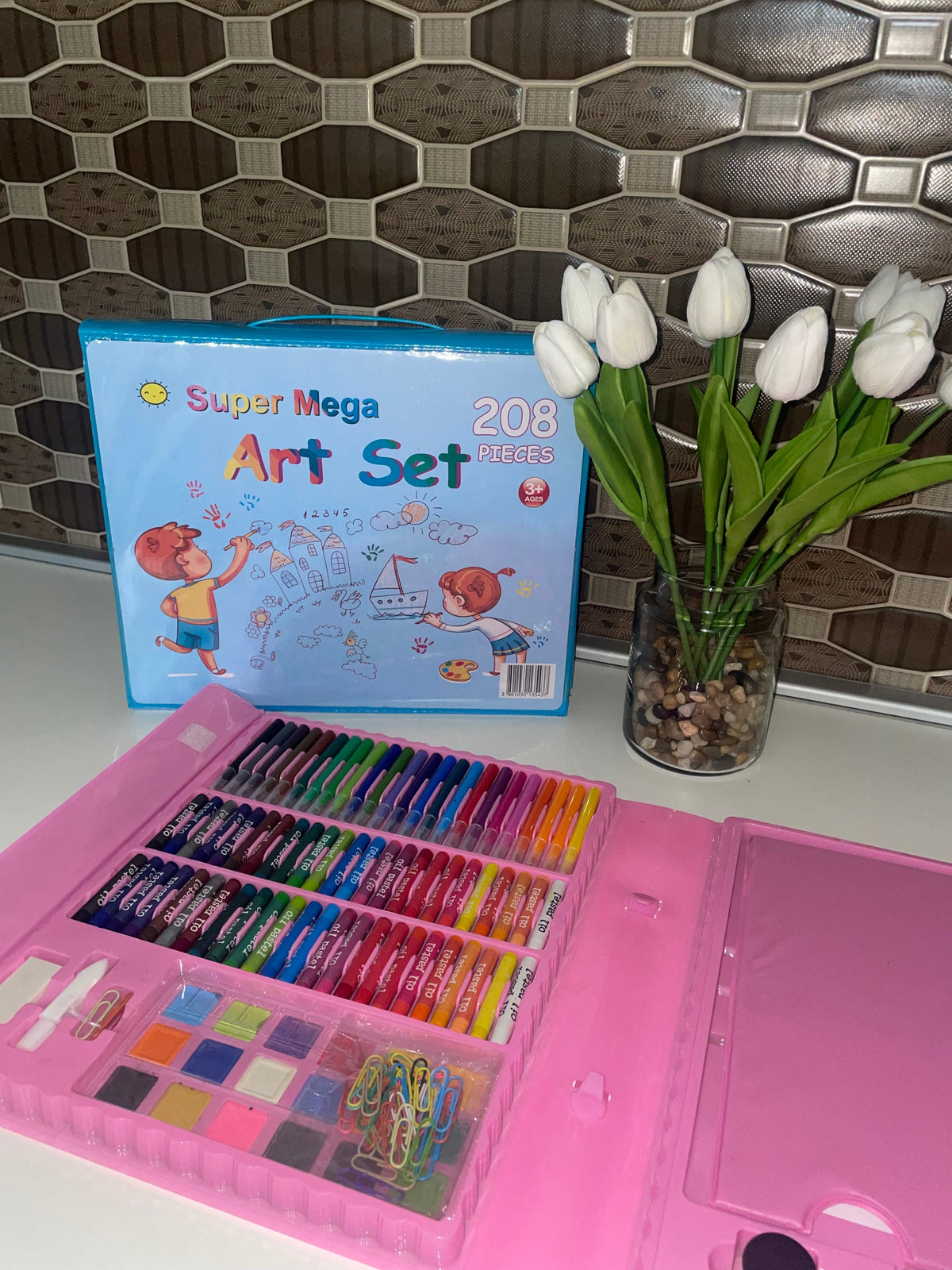 🎨 SUPER MEGA ART SET – 208 DIJELOVA 🎨