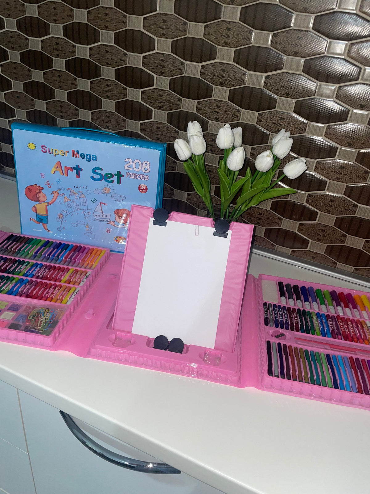 🎨 SUPER MEGA ART SET – 208 DIJELOVA 🎨
