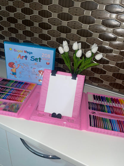 🎨 SUPER MEGA ART SET – 208 DIJELOVA 🎨