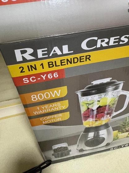 2u1 BLENDER – 800W 🔥