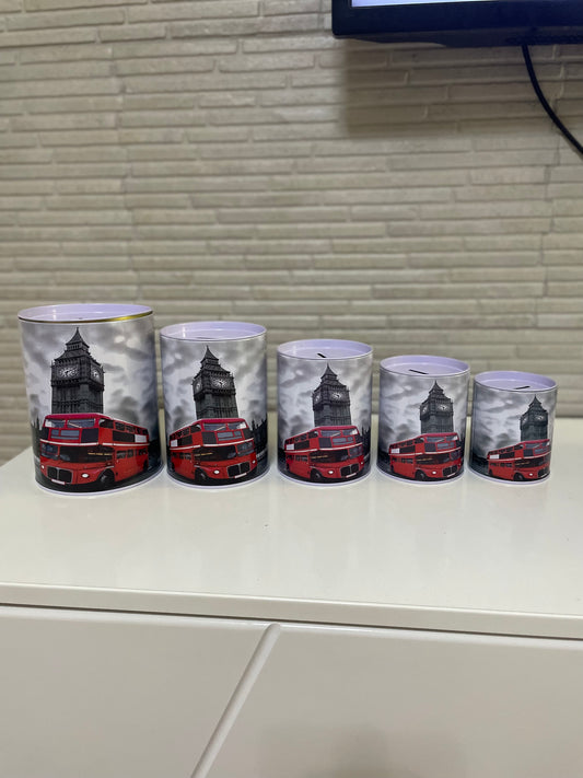Set metalnih kasica – (5 komada)