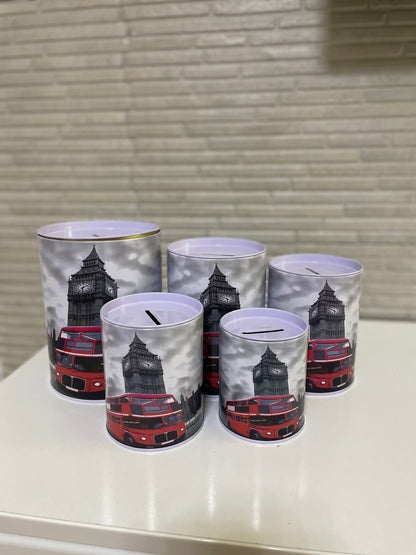 Set metalnih kasica – (5 komada)