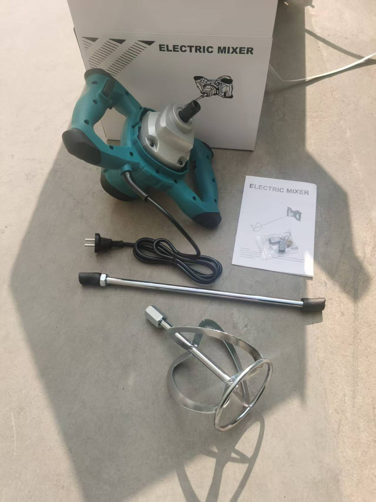 🔧 Električna Miješalica za Malter, Ljepilo i Boje – 2400W