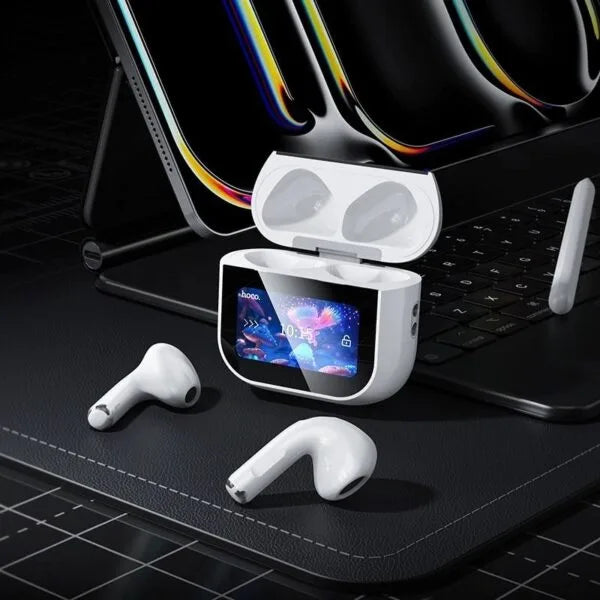 🎧 Hoco EW82 – Pametne bežične Bluetooth slušalice sa ekranom