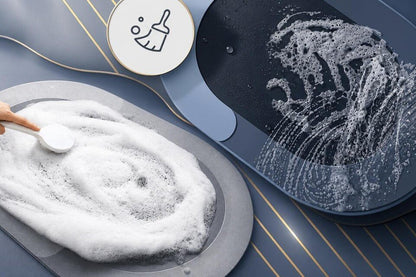 🛁 Brzosušeća protuklizna prostirka za kupatilo – 50 × 80 cm-set od 2 komada!