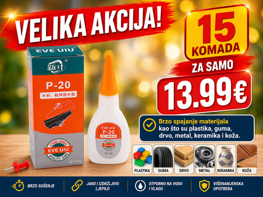 Univerzalno ljepilo - Snaga koja spaja sve! 15 komada u setu!