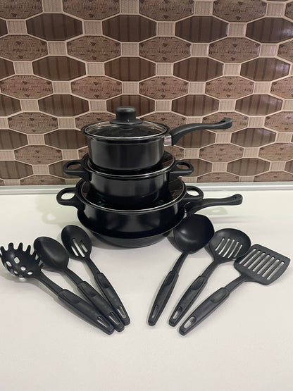 Premium set posuđa i kuhinjskog pribora – elegantan dizajn, vrhunska praktičnost 🍳